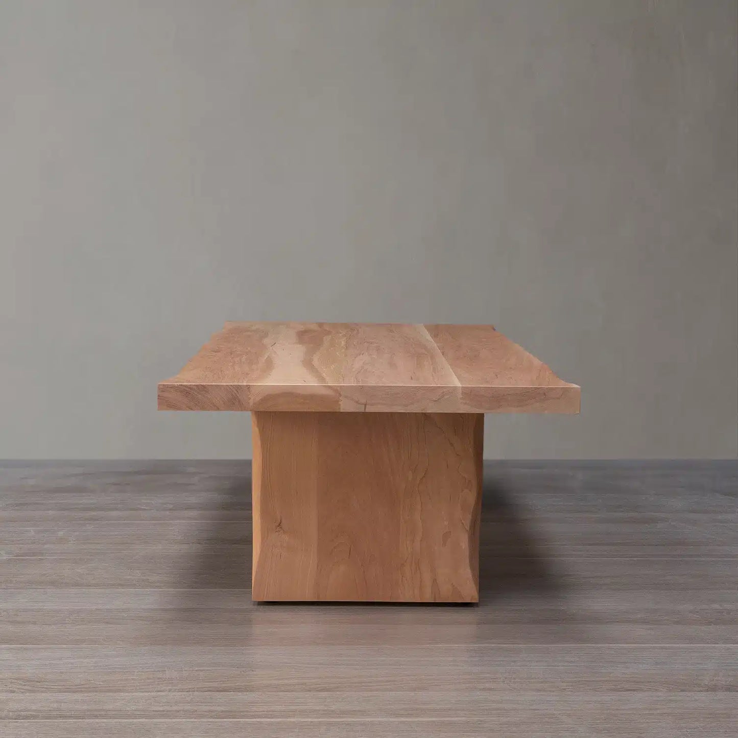 Mesa de Centro Pieranica en Madera Nativa Solida hecho en Chile