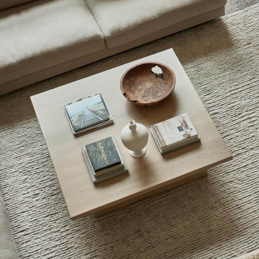 Mesa de Centro Santena en Madera Nativa Soida hecho en Chile