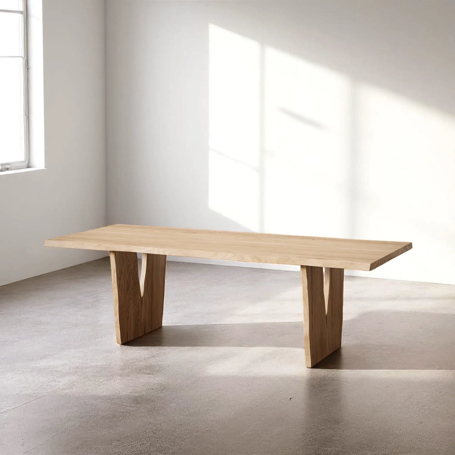 Mesa de comedor Pedemonte en Madera Nativa Solida hecho en Chile