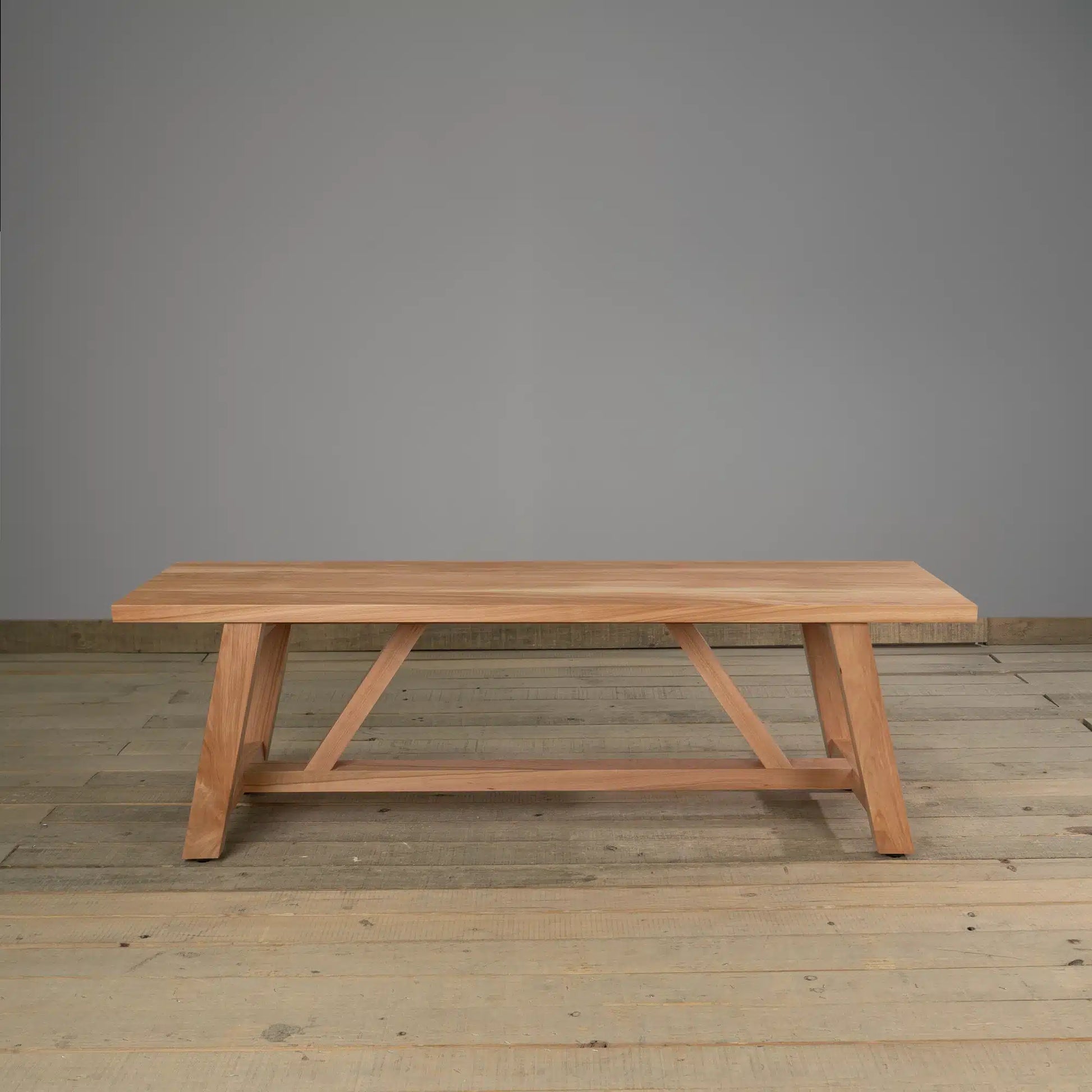 Banqueta Daiano en Madera Nativa Solida hecho en Chile