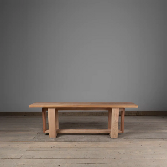 Banqueta Pompeya en Madera Nativa Solida hecho en Chile 