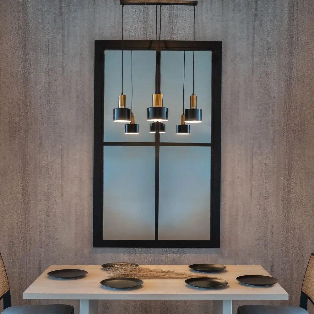 Espejo Ventana en Madera Nativa Solida hecho en Chile