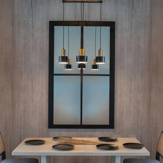 Espejo Ventana en Madera Nativa Solida hecho en Chile