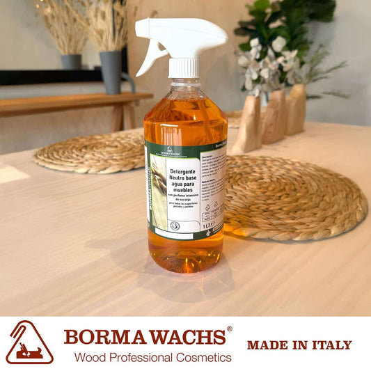 Limpiador Italiano para muebles marca Borma Wachs