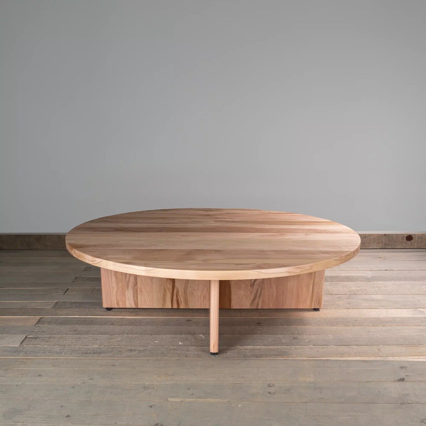 Mesa de Centro Alberona en Madera Nativa Solida hecho en Chile