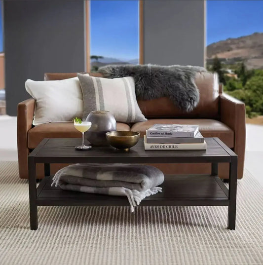 Mesa de Centro Buio en Madera Nativa Solida hecho en Chile