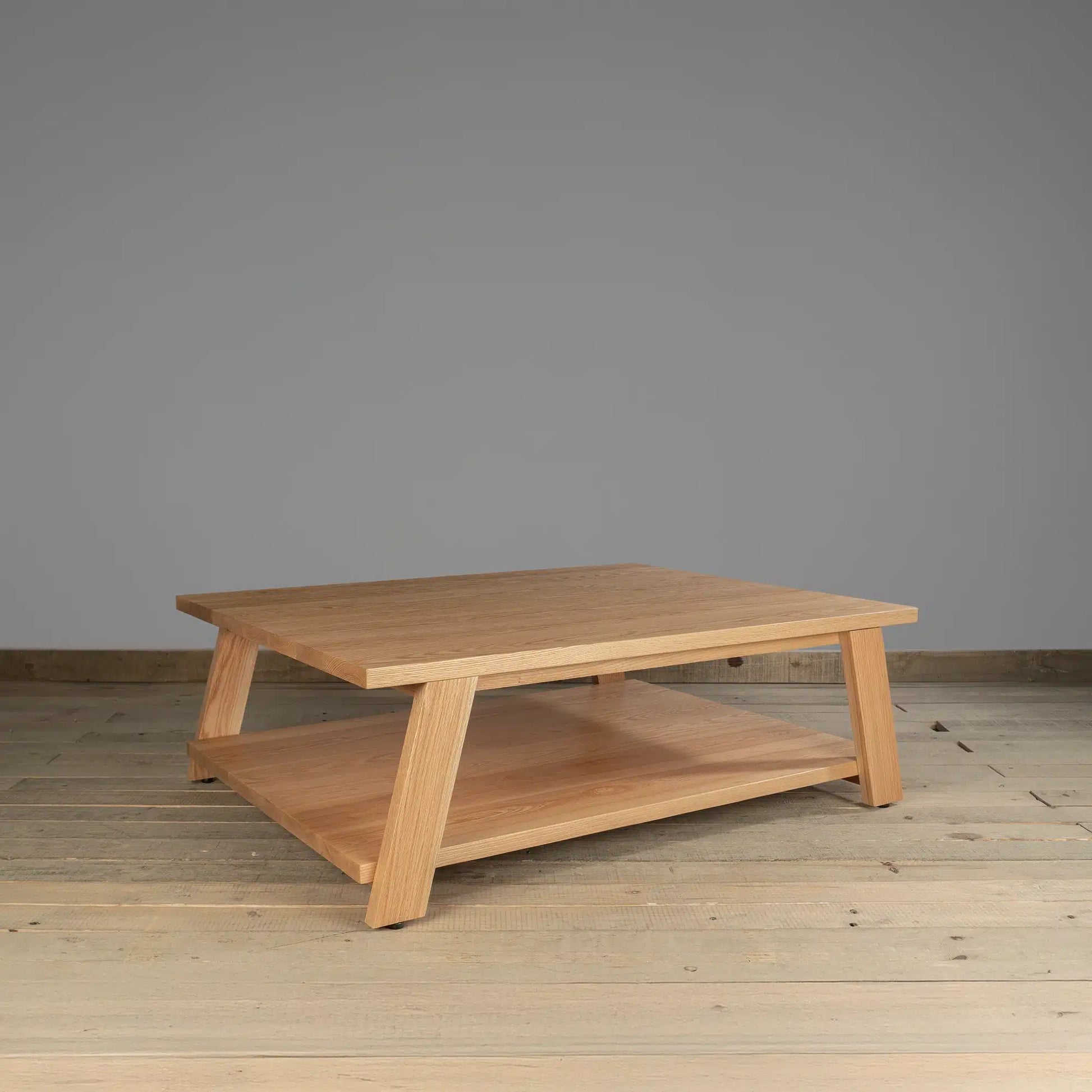 Mesa de Centro Castello en Madera Nativa Solida hecho en Chile