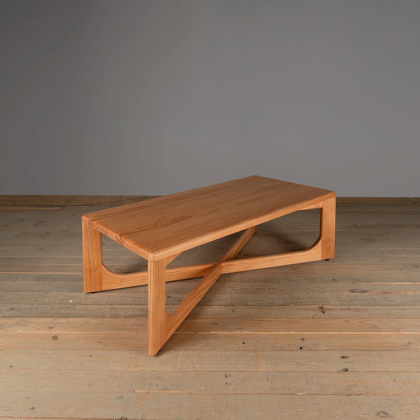 Mesa de Centro Catania en Madera Nativa Solida hecho en Chile