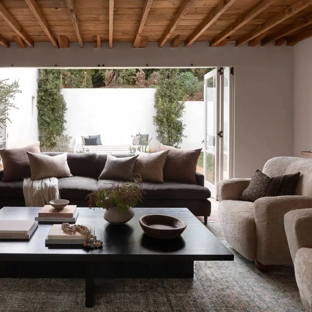 Mesa de Centro Copertino en Madera Nativa Solida hecho en Chile