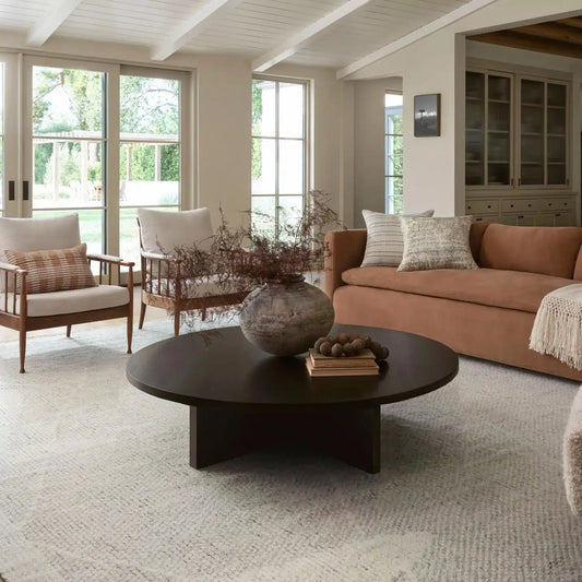 Mesa de Centro Copertino en Madera Nativa Solida hecho en Chile