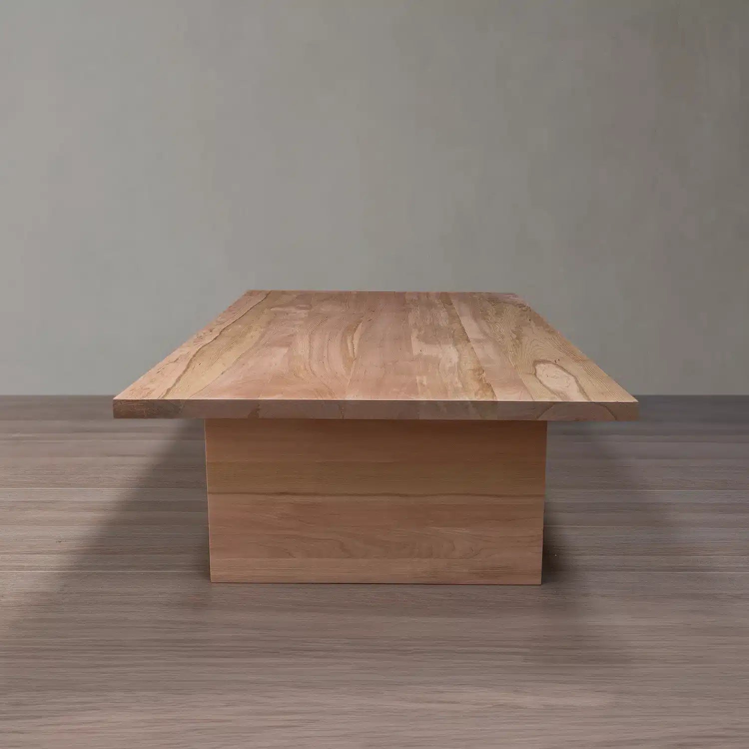 Mesa de Centro Santena en Madera Nativa Solida hecho en Chile