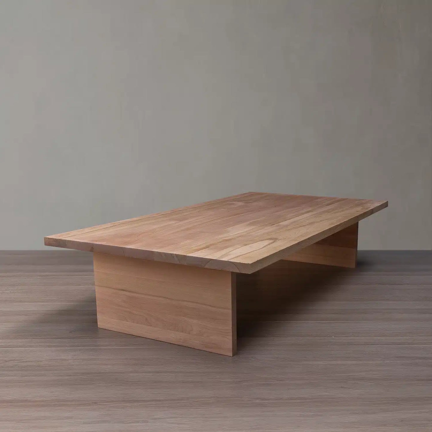 Mesa de Centro Santena en Madera Nativa Solida hecho en Chile