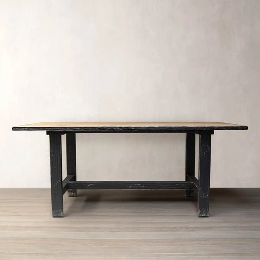 Mesa de comedor Albareto en Madera Nativa Solida hecho en Chile