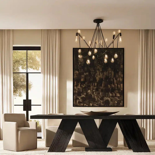 Mesa de Comedor Altamonte en Madera Nativa Solida hecho en Chile