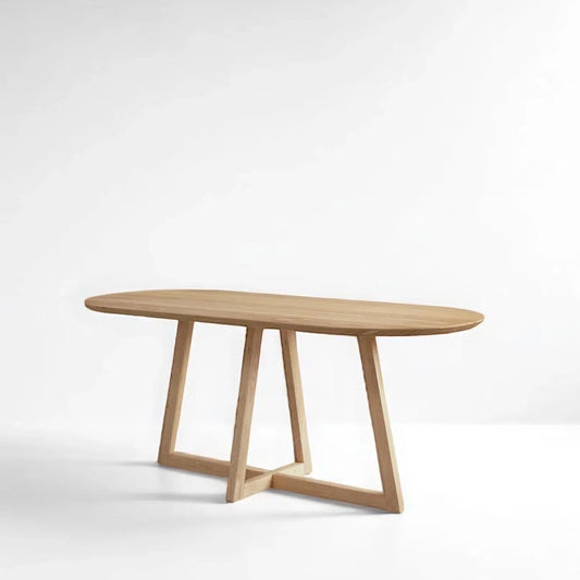 Mesa de comedor Brienza en Madera Nativa Solida hecho en Chile