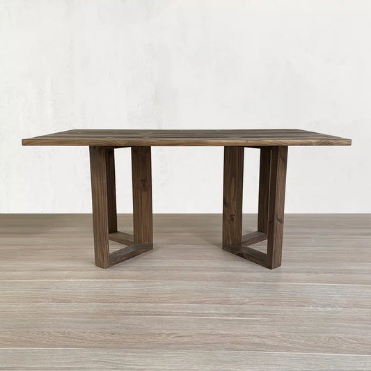 Mesa de comedor Finestra en Madera Nativa Solida hecho en Chile