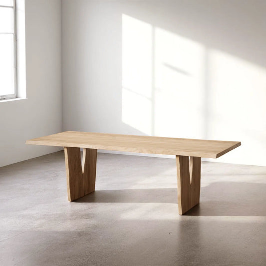 Mesa de comedor Pedemonte en Madera Nativa Solida hecho en Chile