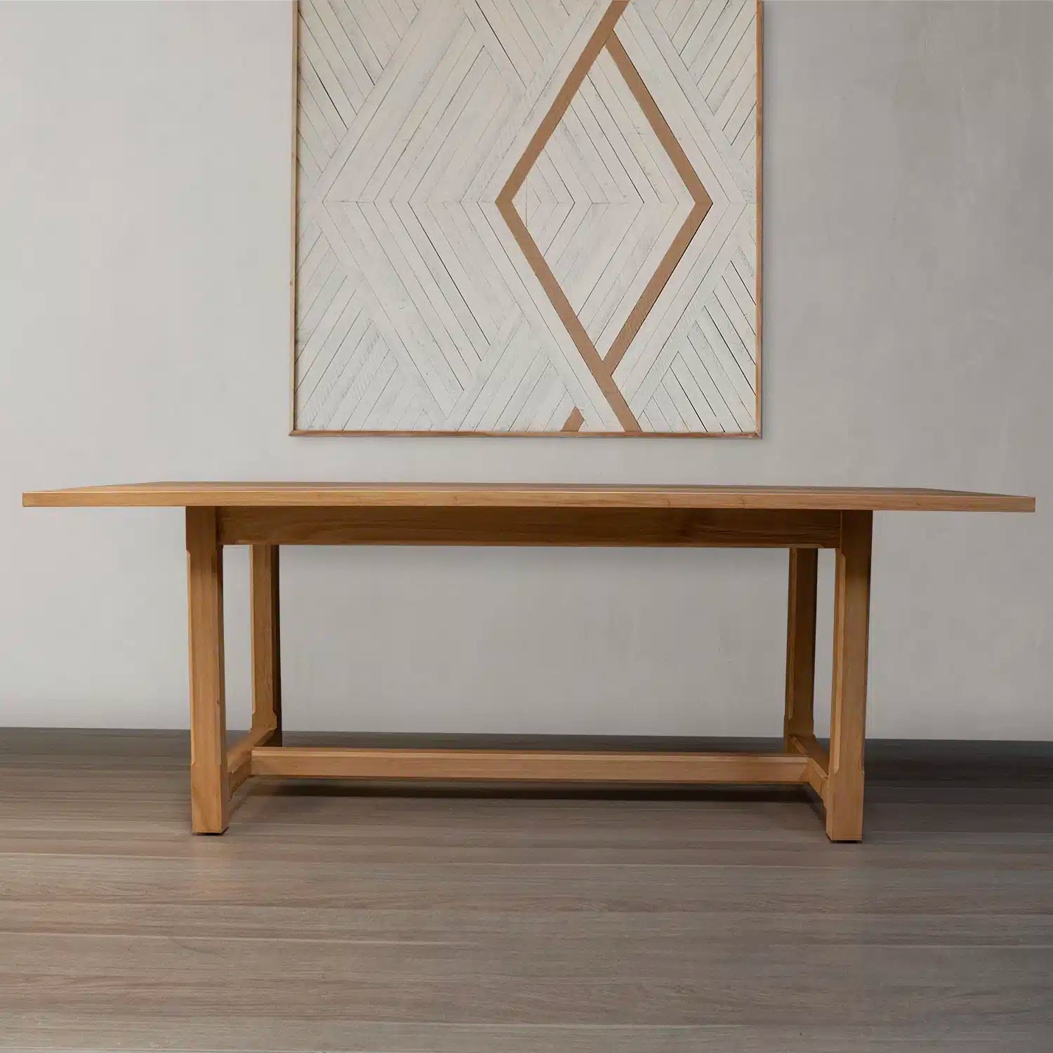 Mesa de Comedor Ponteranica en Madera Nativa Solida hecha en Chile