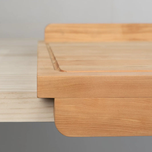 Tabla mesada en Lenga Nativa hecha en Chile