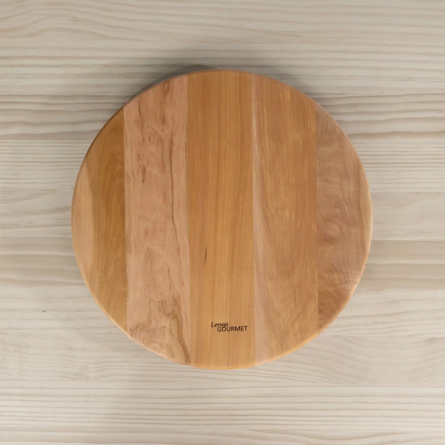 Tabla Tornamesa en Lenga Nativa hecho en Chile