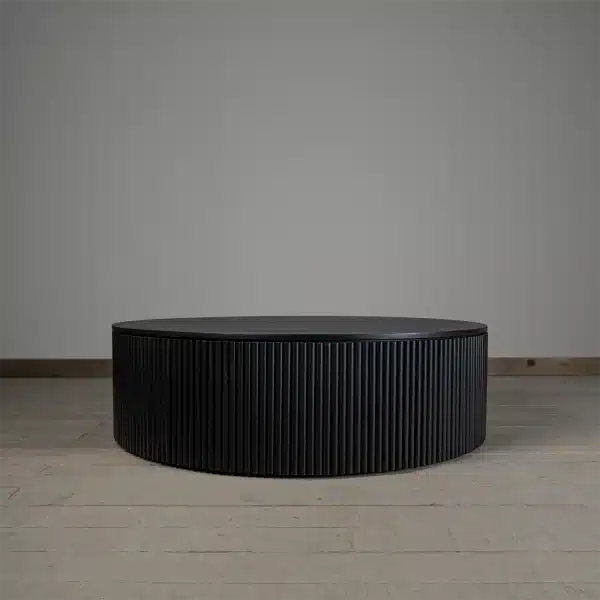 Mesa de centro Montello redonda negra