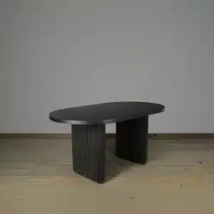 Mesa de comedor Vallerano Cápsula negro