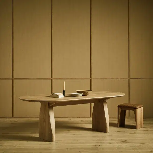 Mesa de comedor Francavilla Roble Americano natural - Imagen 2