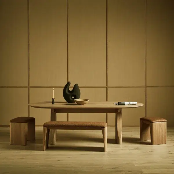 Mesa de comedor Francavilla Roble Americano natural - Imagen 3